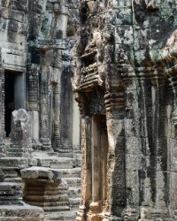 24 DSC1304 Bayon  Bayon temple at Angkor Thom