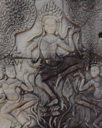 01 DSC0708 Bayon  Apsara relief at Bayon Temple
