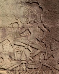 02 DSC0707 Bayon  Apsara relief at Bayon Temple