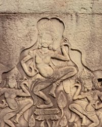 14 DSC0676 Bayon  Apsara relief at Bayon Temple