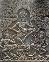 18 DSC4232 Bayon  Apsara relief at Bayon Temple
