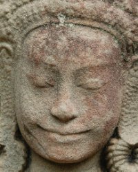 04 DSC1438 Bayon  Carving detail at Bayon Temple